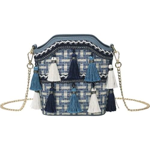 Compilation of womens shoulder bag fashion high quality tassel ladies Messenger bags large capacity factory discount shopping