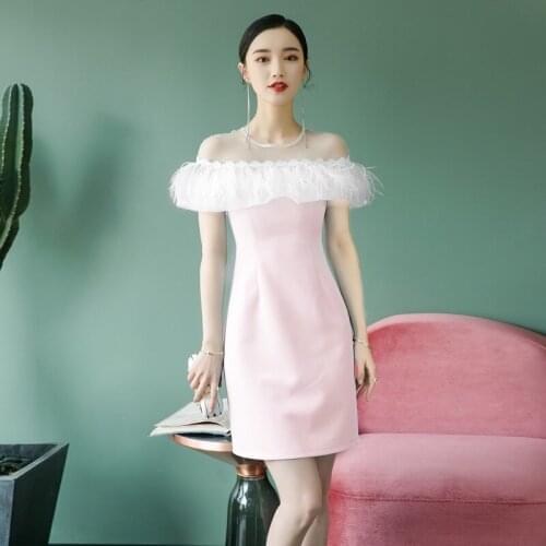 Beauty Emily Boat Neck Evening Dresses Lace Elegant Tassel Sleeveless Short Dresses Open Back Formal Gowns For Wedding Party