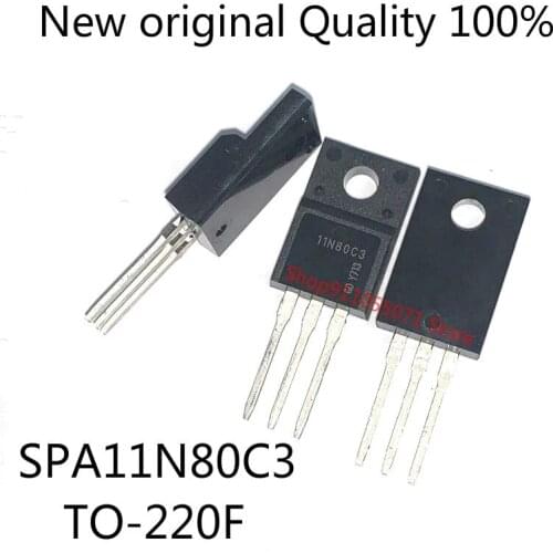 10PCS/LOT 11N80C3 SPA11N80C3 TO-220F 800V 11A New spot hot sale