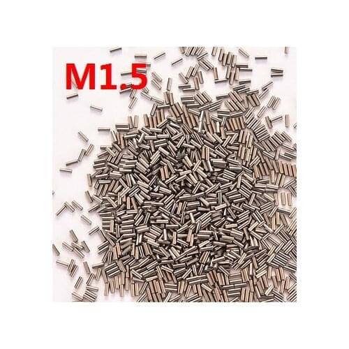 500PCS/LOT M1.5X6/8/10/12/14/16/18/20MM GB119 SUS304 Stainless Steel Dowel Pins Cylinder Pin Fixed Location Paralled Pin