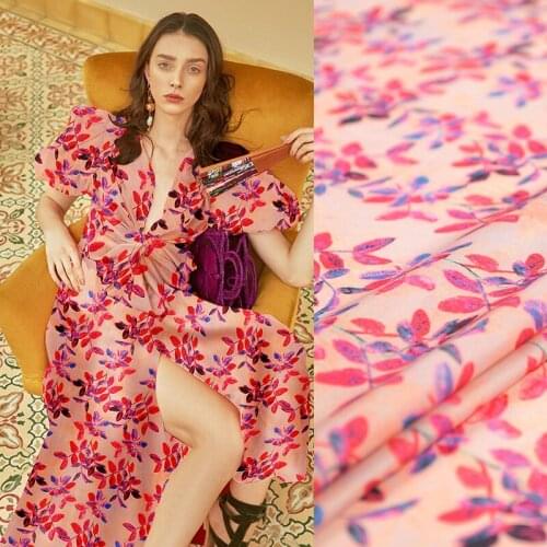 50x110cm 100% natural mulberry silk double joe fabric cloth 16mm summer soft fashion clothing dress shirt fabrics for sewing