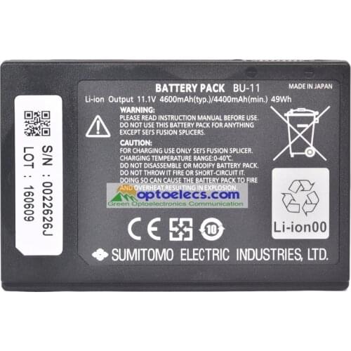 2pcs/lot Original Sumitomo BU-11 BU-11S battery for Type-71C Type-81C Type-82C T-71M T-Q101 T-71C T-81C Z1C Z2C Fusion Splicer
