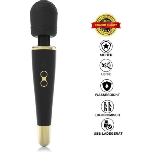 Wireless Dildos AV Vibrator Magic Wand for Women Clitoris Stimulator USB Rechargeable Massager Sex Toys for Muscle Adults