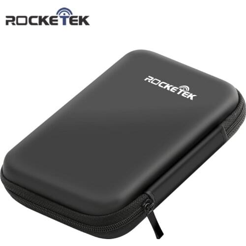 Rocketek carrying case external hard disk Protection Storage Bag for 2.5" hdd hard drive cover enclosure power bank pouch box