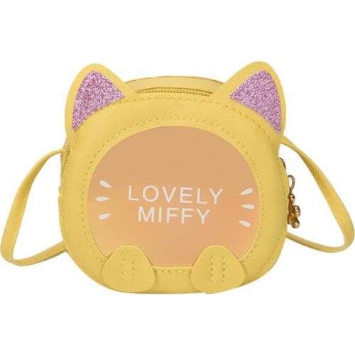 Disney princess women pu bag shoulder cartoon girl bag messenger Elsa handbag cat minnie women bags gift purse