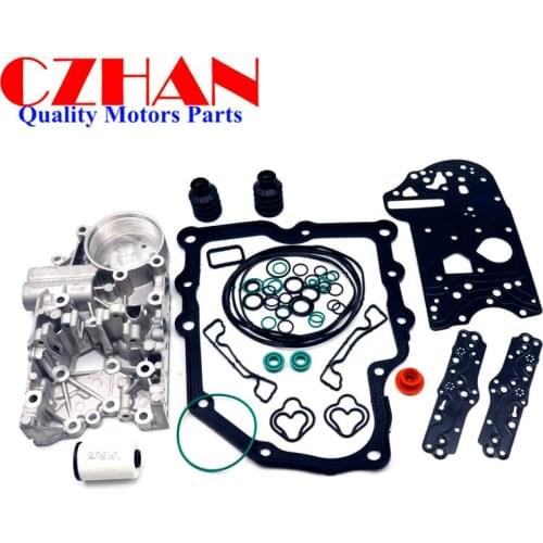 DQ200 OAM DSG 0AM325066AC Transmission Housing Gearbox Gasket Filter Rubber O-Ring seal Kit For VW Audi Skoda 0AM325066AE