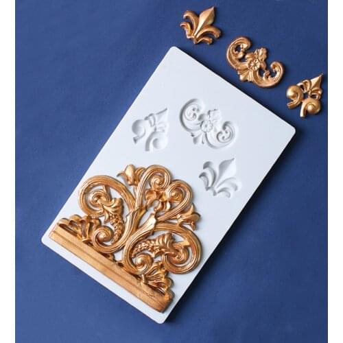 European Totem & Relief Silicone Mold Fondant Mould Cake Decorating Tools Chocolate, Gumpaste Mold, Sugarcraft ,Kitchen Gadgets