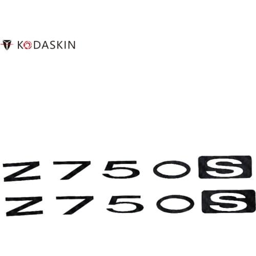 KODASKIN Motorcycle Stickers Carbon Decals Logos Emblems for Z750S accessories