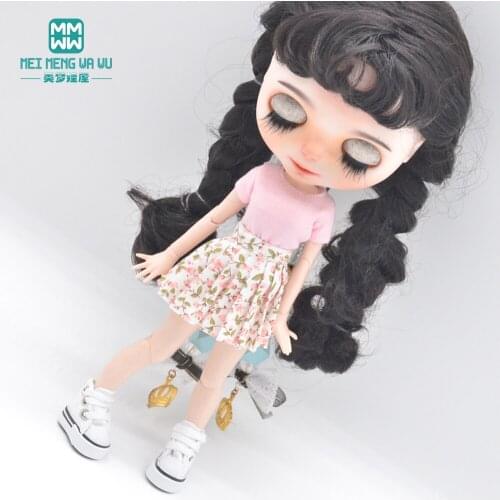 Blyth Doll Clothes fashion Jeans, T-shirts, sneakers for Blyth Azone1/6 doll accessories