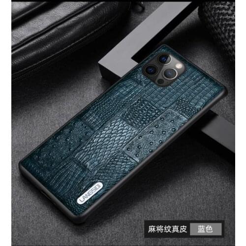 Original Brand Phone Case For Iphone 12 11 Pro XS Max Mini Genuine Leather Shockproof Back Cover For Iphone X XR 8 7 6 6s Plus