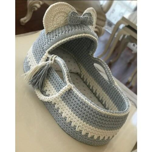 Knit poufs, rugs, chunky blankets, newborn baby baskets