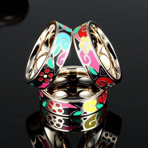 Zlxgirl Brand Enamel Russian Design Three round copper scarf pins jewelry for women party Fashion womens Clothing hijab pins