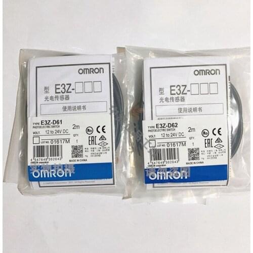 1piece Omron Photoelectric Switch E3Z-D61 E3Z-D62 E3Z-D81 E3Z-D82 E3Z-R61 T61 AQ1H1075