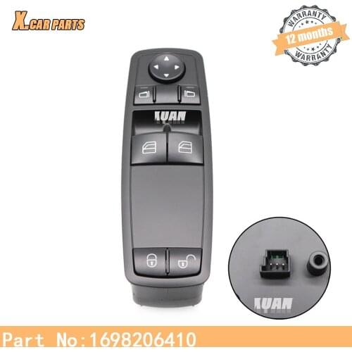 1698206410 Power Window Switch Control Master Switches For Mercedes-Benz W169 W245 A160 A180 B200 A1698206410