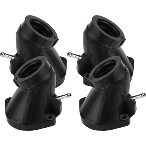 4 pcs Motorcycle Carb Carburetor Intake Manifold Boot Joint Direct aftermarket parts fit for YAMAHA XVZ1300 Royal Star 1996-2000