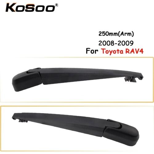 KOSOO Auto Rear Car Wiper Blade For Toyota RAV4,250mm 2008-2009 Rear Window Windshield Wiper Blades Arm,Car Accessories Styling