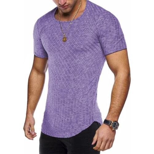 Hot Selling Fashion new Men T-Shirts Summer Tees Mens Clothing Short Sleeve Casual O Neck cotton Fitness Tshirt Sportwear