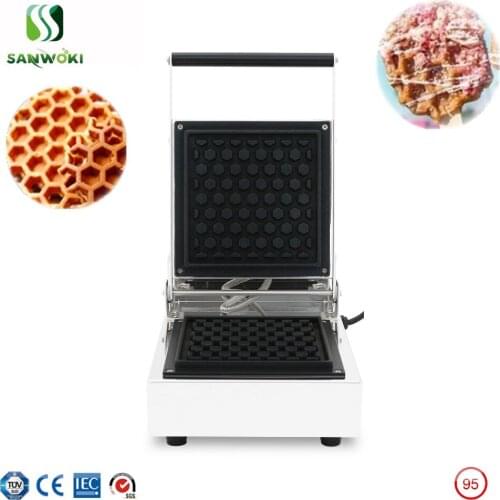 Honeycom beggettes puff waffle Machine Waffle Pops Machine 220v 110v Electric Honeycomb Shape Egg Waffle Sticks Maker Iron Baker