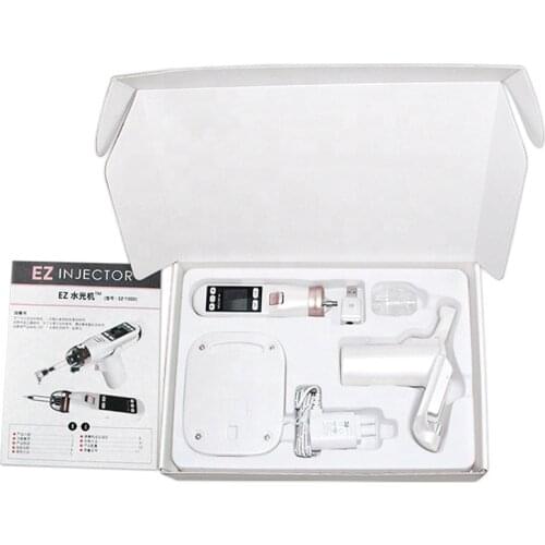 Face Mesotherapy EZ Hydrolifting Gun Negative Pressure Meso Gun Mesotherapy Hydrolifting Water Injector Microcrystal Injection