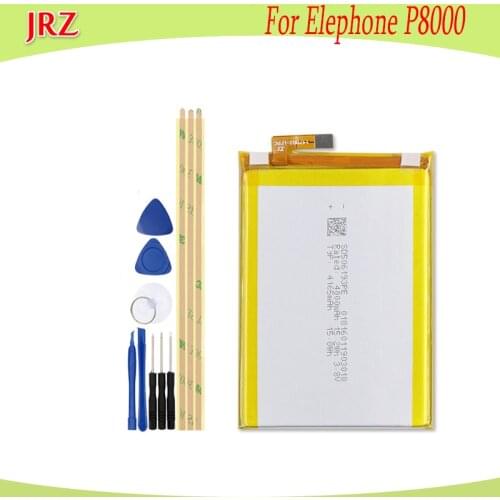Original Replacemnt 4000~4165mAh For Elephone P8000 Battery Batterie Bateria AKKU Accumulator PIL + Disassemble Tools