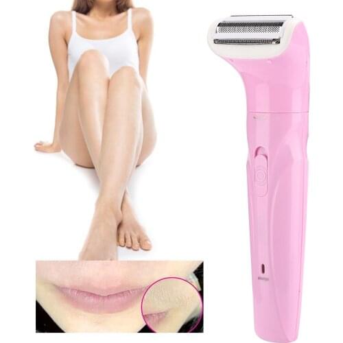Profession No Pain Disassembly Cleaning ABS Whole Body Women Shaver Portable Electric Hair Remover Trimmer Hair Removal Tools