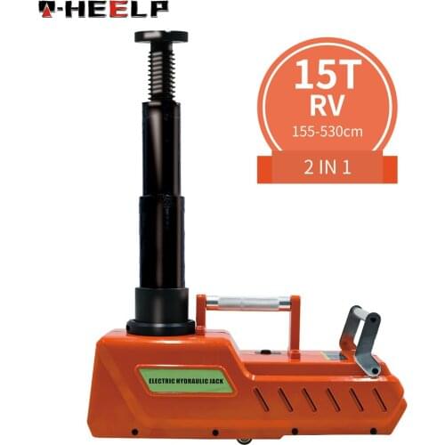 E-HEELP Car Electric Hydraulic Jack 15T Trailer jack Automotive Lifting SUV Van Garage Emergency Equipment Car Repair Tool