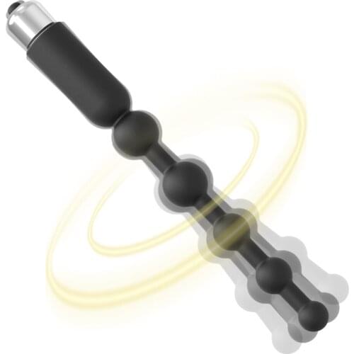 EXVOID Silicone Vibrator Long Anal Beads Sex Toys for Women Men Anal Vibrator Intimate Goods Prostate Massage Butt Plug