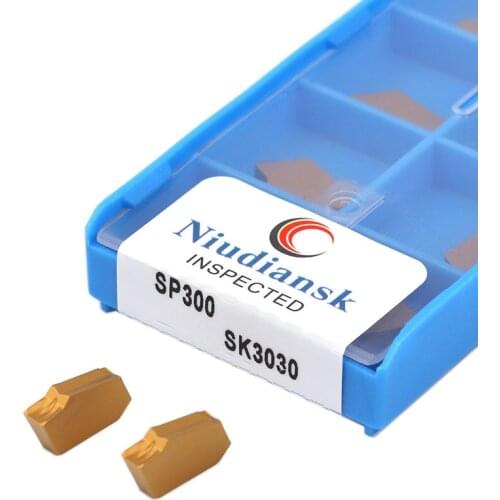 SP200 SK3030 Grooving Turning Tool SP300 SK9030 Carbide Inserts SP400 SK9030 Slotting Cutter Groove Blade CNC Lathe Cutting Tool