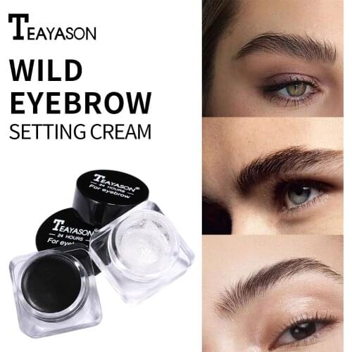 Long Lasting Eyebrow Cream Eyeliner Cream Waterproof Eye Brow Gel For Thicker Eyebrows Face Eyebrow Setting Cream Make Up