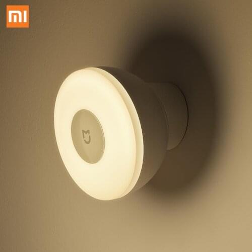 Xiaomi Mijia LED Induction Night Light 2 360 Rotating Adjustable Brightness Infrared Smart Motion Sensor With Magnetic Base