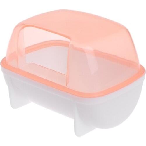 Hamster Bathroom Sauna Room Pet Small Animals Rabbit Chinchilla Toilets Cleaning