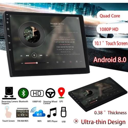 10 inch Android 8.1 Universal Car Radio 2din Android Car Radio DVD Player GPS NAVIGATION WIFI Bluetooth MP5 Player Rear View CAM