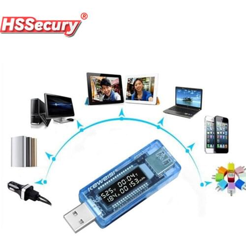 USB Current Voltage Capacity Tester Volt Current Voltage Detect Charger Capacity Tester Meter Mobile Power Detector Battery Test