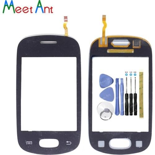 High Quality 3.0" For Samsung Duos S5280 S5282 Touch Screen Digitizer Sensor Outer Glass Lens Panel+Tracking Code