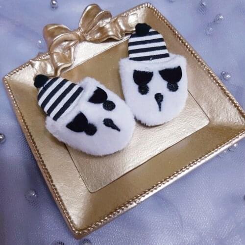 1/6 1/4 1/3 scale BJD Plush slippers flip flop shoes for BJD/SD uncle doll accessories.not include doll,clothes,wig 18D2401