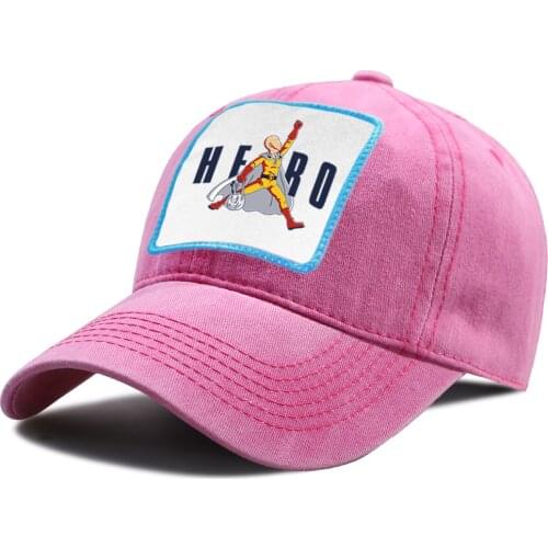 One Punch Man Baseball Hats Unisex Hip Hop Hero Baseball Caps Women Snapback Hats Summer Men Trucker Hats Japan Anime Cap