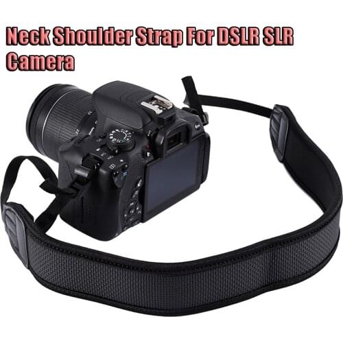 For Canon Nikon Sony Fujifilm Instax Camera Skid Proof Adjustable Neoprene Neck Shoulder Strap For DSLR SLR Camera Sling Belt