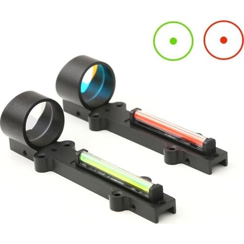 Hot-selling Tactical Fiber Red-green Dot Sight Holographic Sight Suitable for Mounting Shotgun Rib Orbit Shooting Accessories