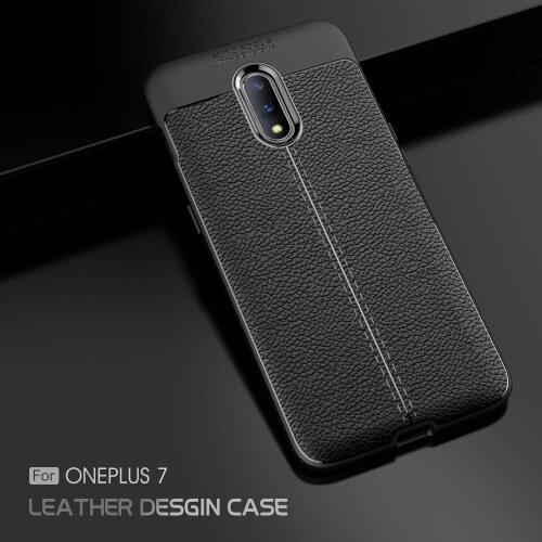 Best Selling Lychee Pattern Cover For Oneplus 7 Pro Lovely Cases Holder Cases sFor Carcaso OnePlus estuche 1+7 1+7T Pro Caso