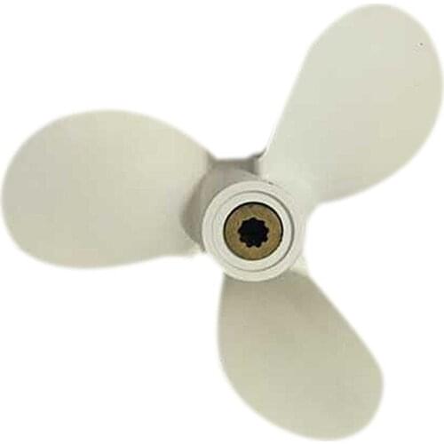 Boat Engine Propeller 7 1/2X7-BA for Yamaha 4HP 5HP 6HP Outboard Motor , Aluminum Alloy 7 1/2 X 7 - BA