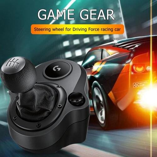 Logitech 6 Speed Gaming Driving Force Shifter Compatible with G29 G920 Racing Wheels for Playstation 4/Xbox One/PC Gaming