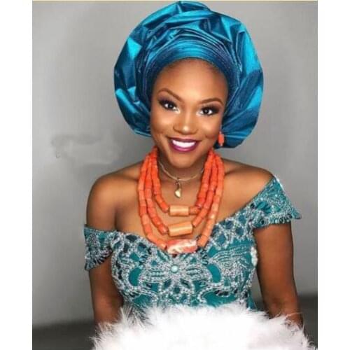 Fashion Nigerian Coral Beads Women Jewelry Set Real Natural Coral Bead African Wedding Jewelry Set Bridal Gift Jewelry CNR851