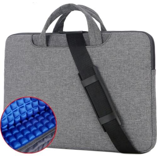 Laptop bag 12 13 14 15 16 inch Nylon Airbag Shoulder Handbag Computer portatile For Macbook air pro 13 Waterproof Notebook bag