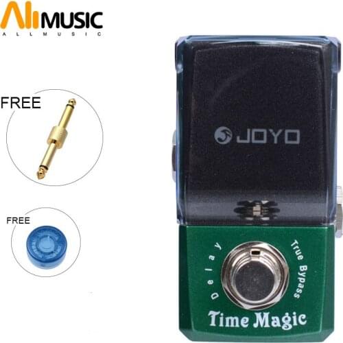 New Joyo JF-304 Time Magic Delay Effect Pedal New Ironman Mini Series Guitar Pedal with gold connector And MOOER knob