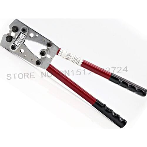 Line pressing pliers HX-50B sleeve pliers pipe wrench Automatic adjustmen Apply between 0.5-6 square millimeters
