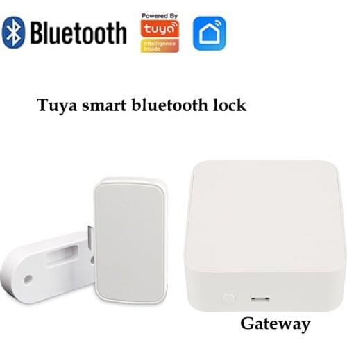 Tuya APP unlock Bluetooth Smart Door Drawer Hidden Cabinet Lock Electric lock work with bluetooth hub support alexa wifi control