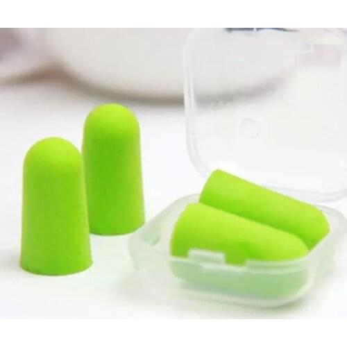 Multicolour Soft Noise Proof Earplug Sponge Foam Noise Reduction Earplugs Travel Sleep Hearing Protection Ear Saver Protector