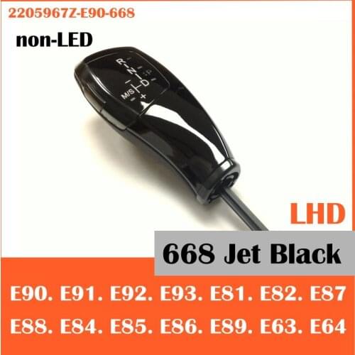 DASH Free ship for E90 E91 E92 E93 E82 E84 E85 E87 E88 E89 E63 E64 Shift knob (non LED) 2205967Z-E90-668 Gear selector Gloss