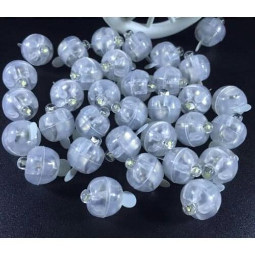 2000Pcs RGB Flash Ball Lamps Mini Balloon LED Light Luminous Lantern For New Year Wedding Party Decoration Put in Lantern SN845