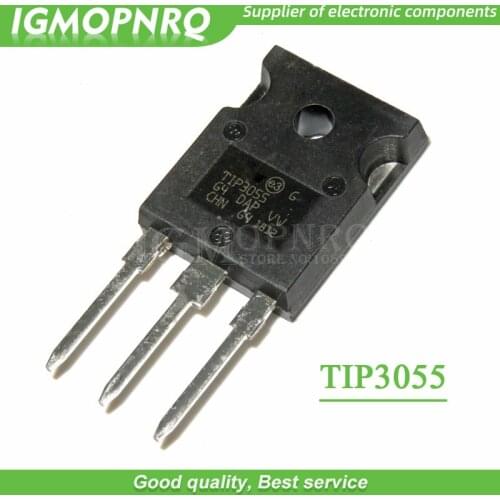 5PCS TIP3055 TO247 TO-3P TIP3055 TO-247